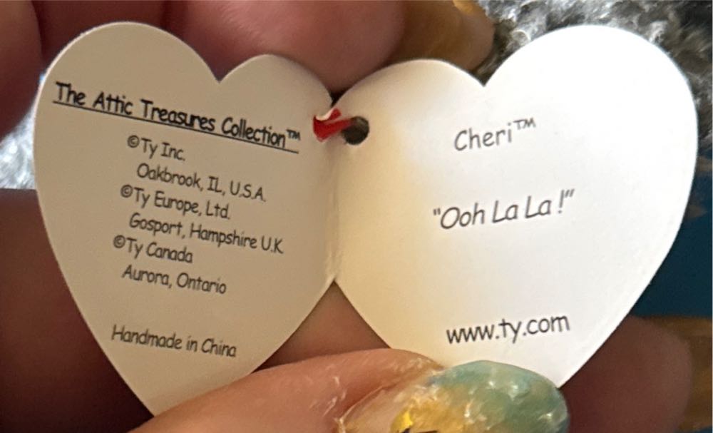 Cheri  plush collectible [Barcode 008421062003] - Main Image 4