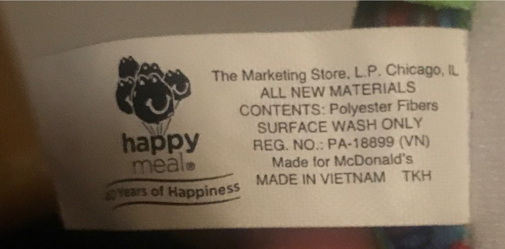 Pocket the Penguin McDonalds Teenie  plush collectible - Main Image 4