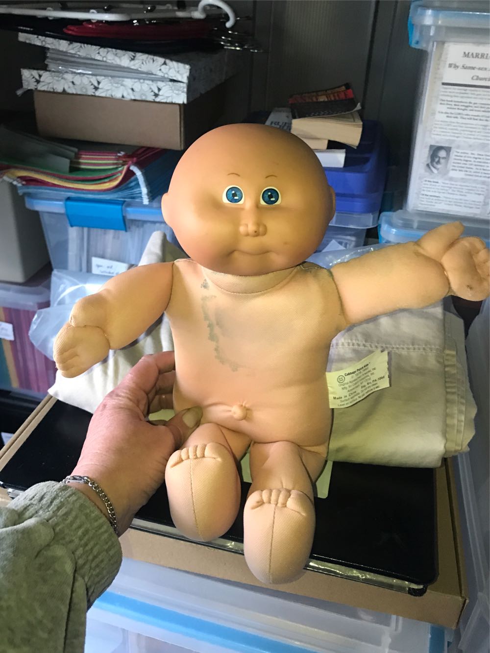 # Cabbage Patch Kid 14 Amber Dawn  plush collectible - Main Image 1