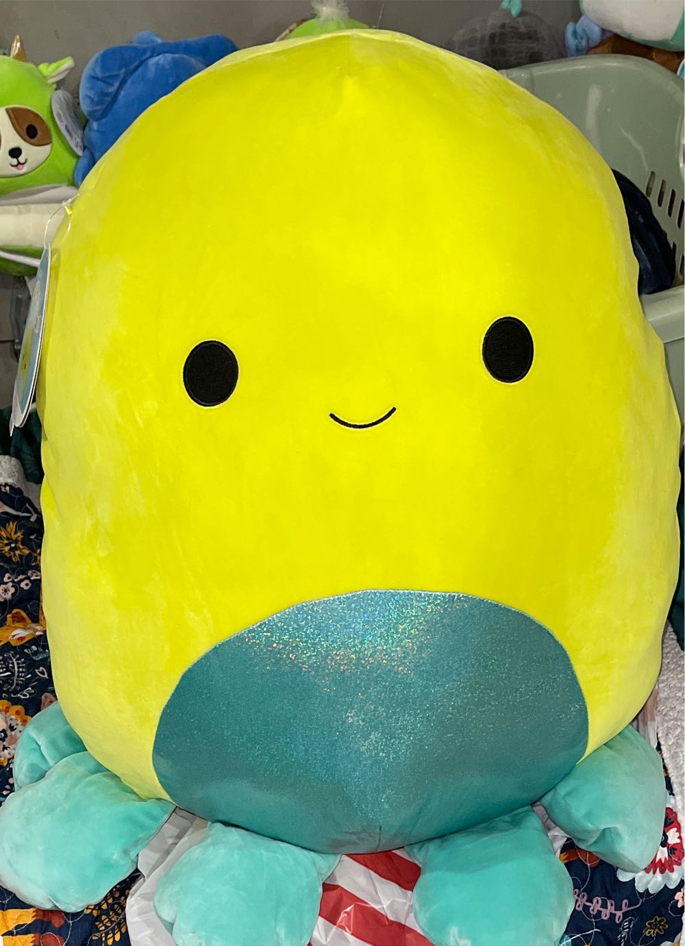 Teddy Bear In A Purple Spider Halloween Costume