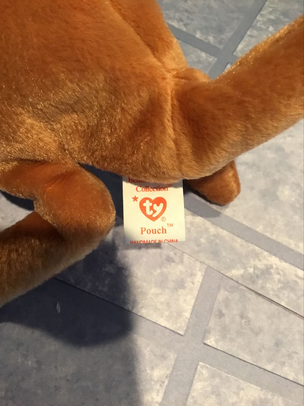 Pouch The Kangaroo 🦘 L  plush collectible [Barcode 008421041619] - Main Image 3