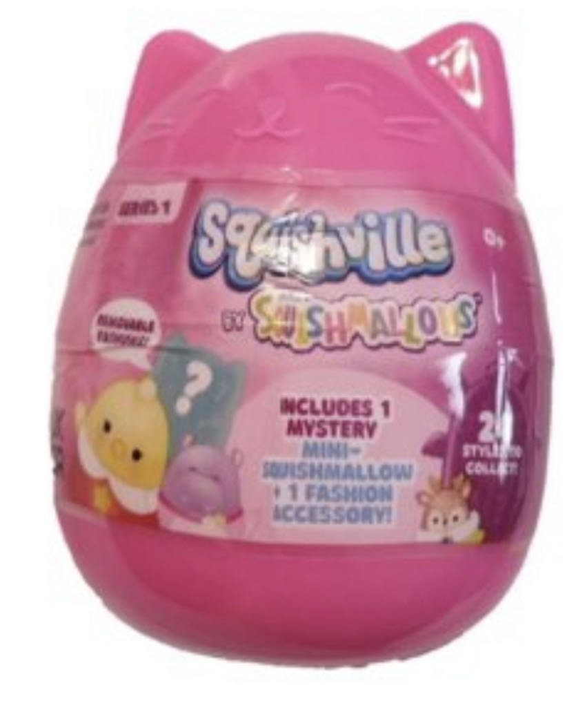 Squishmallow Squishville Mystery Egg with Fashion Accessory Series 1  (United States) plush collectible - Main Image 2