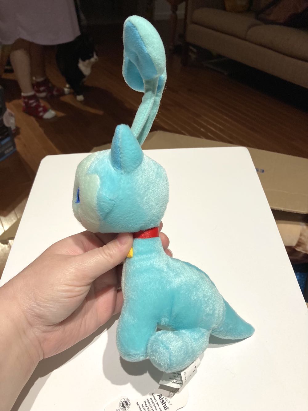 Aisha, Blue (with Tag)  plush collectible - Main Image 2