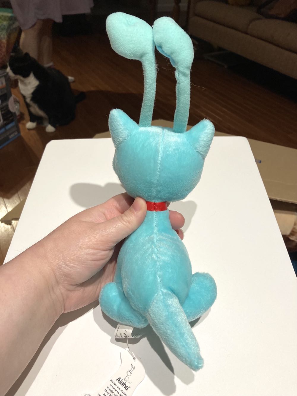 Aisha, Blue (with Tag)  plush collectible - Main Image 3