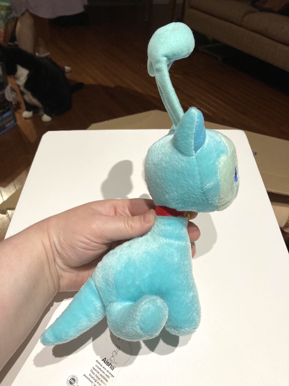 Aisha, Blue (with Tag)  plush collectible - Main Image 4