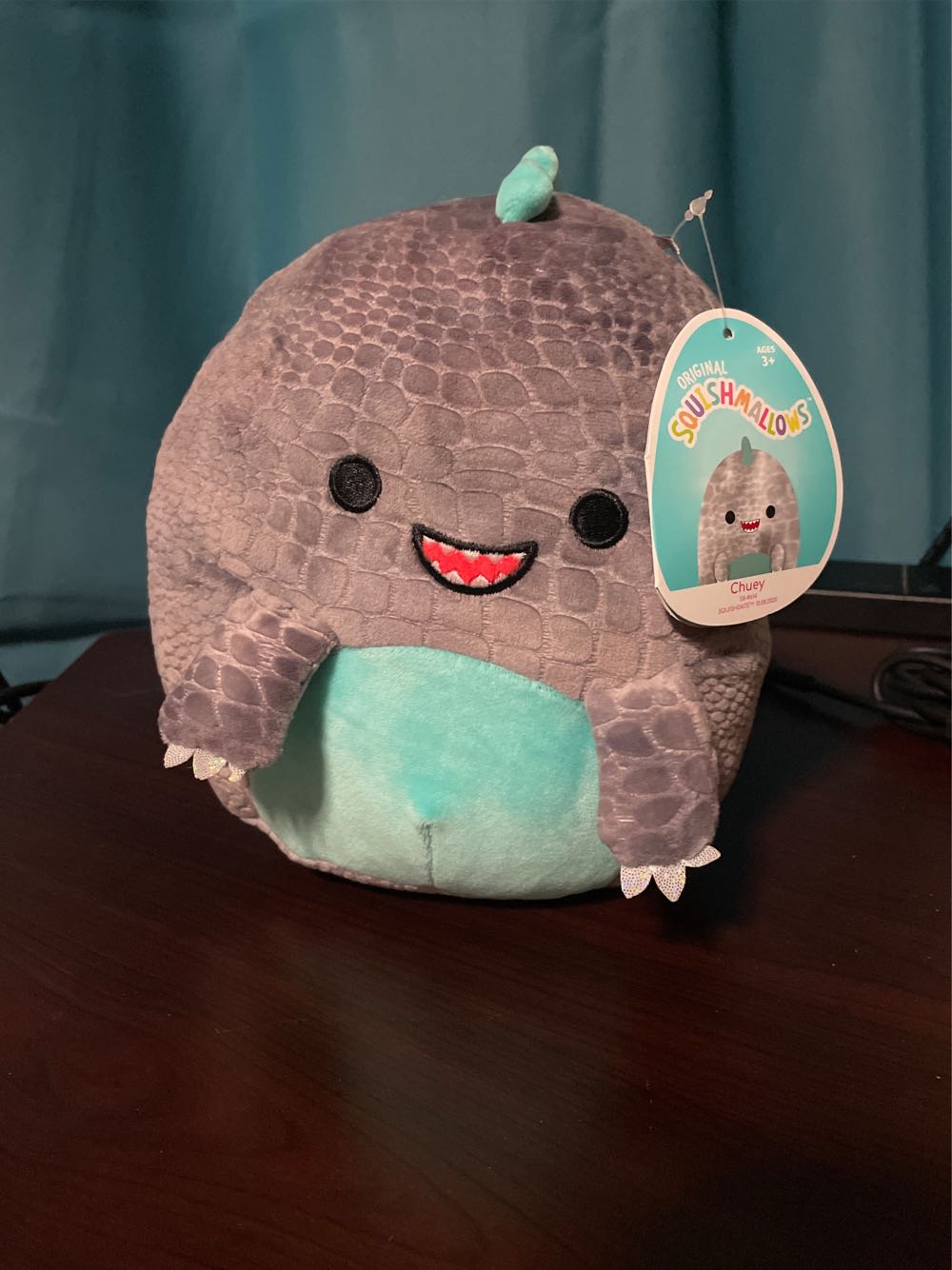 Care Bears Tenderheart Brown Red Heart 17” Embroidered Stuffy