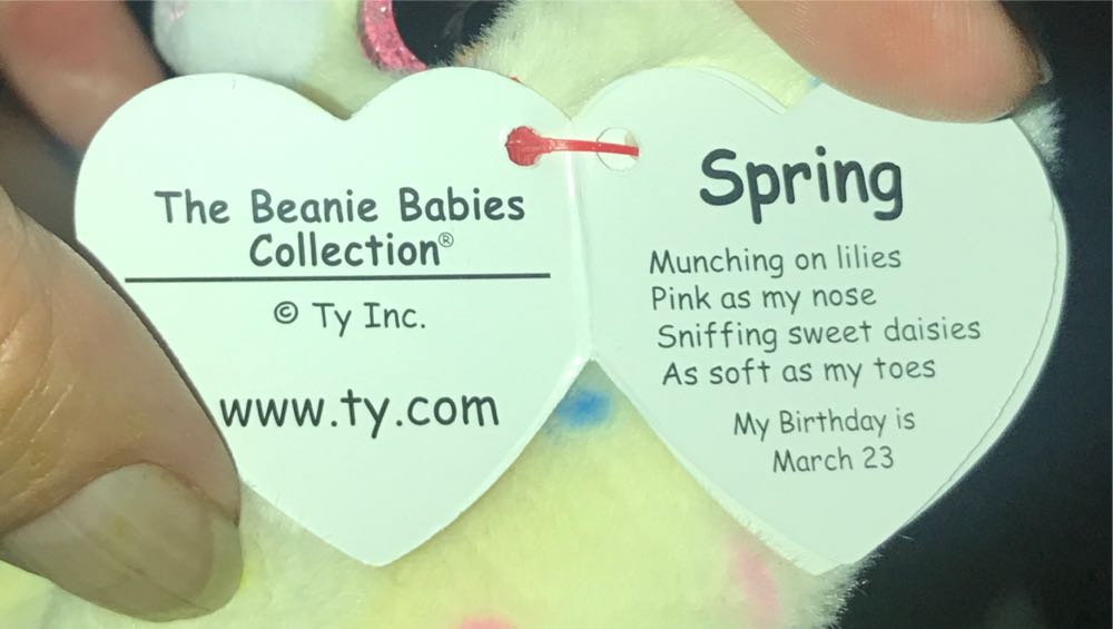 Spring Cream/Yellow  plush collectible [Barcode 008421405992] - Main Image 3