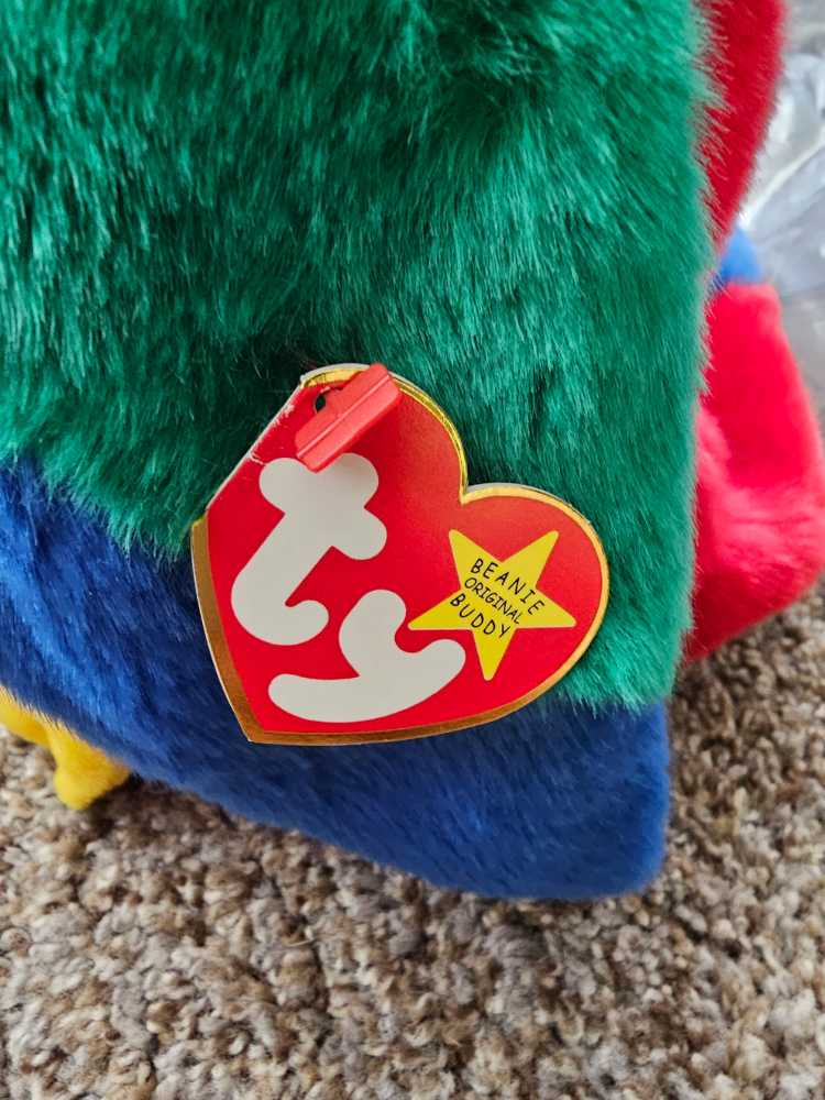 Jabber The parrot (Buddy)  (United States) plush collectible [Barcode 002421093241] - Main Image 3