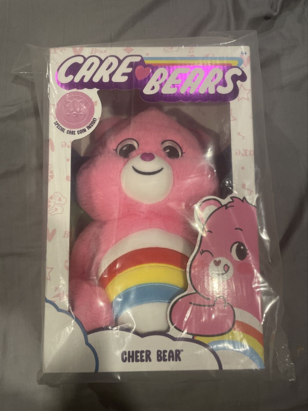 Cheer Bear - Care Bears 14”  plush collectible [Barcode 885561220612] - Main Image 2