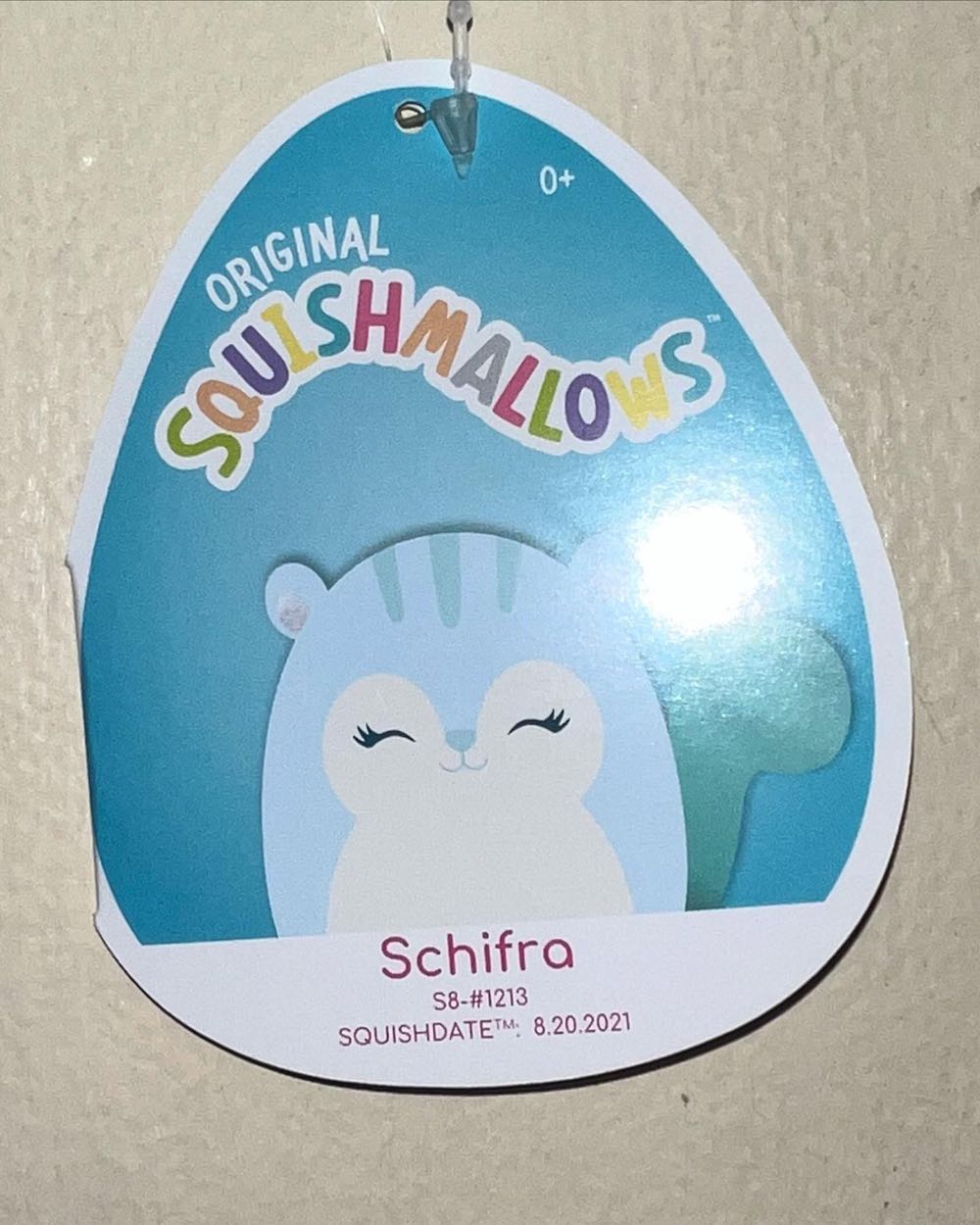 Schifra Squirrel 8”  plush collectible - Main Image 2