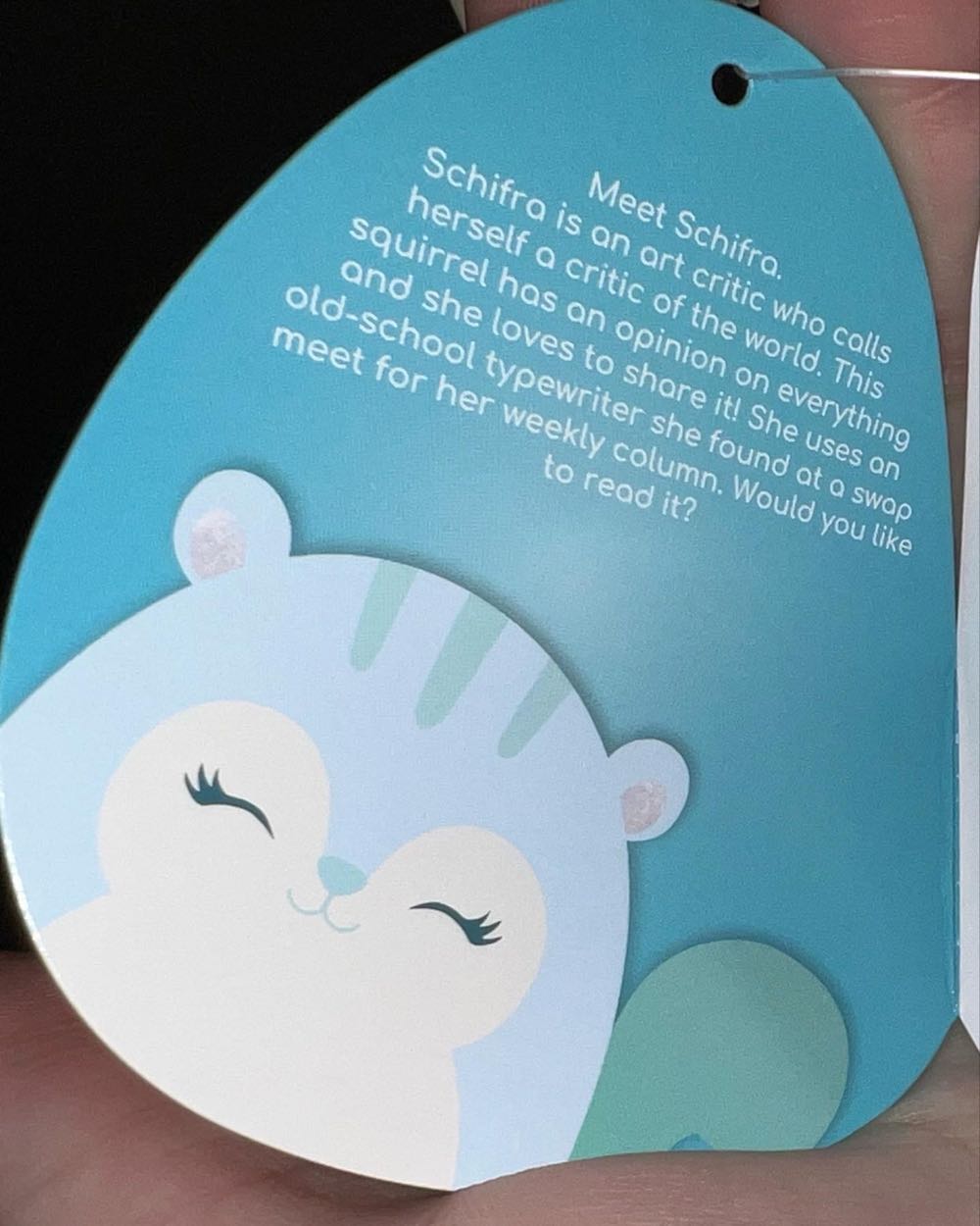 Schifra Squirrel 8”  plush collectible - Main Image 3