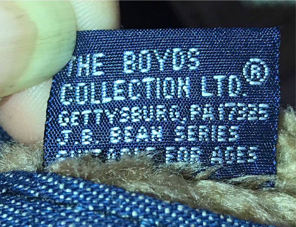 # Boyds Bear 1  plush collectible - Main Image 2