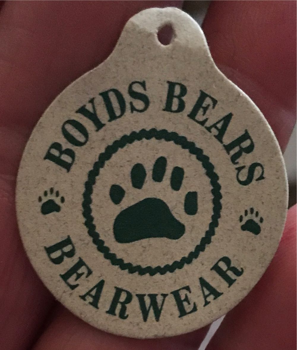 # Boyds Bear 1  plush collectible - Main Image 4