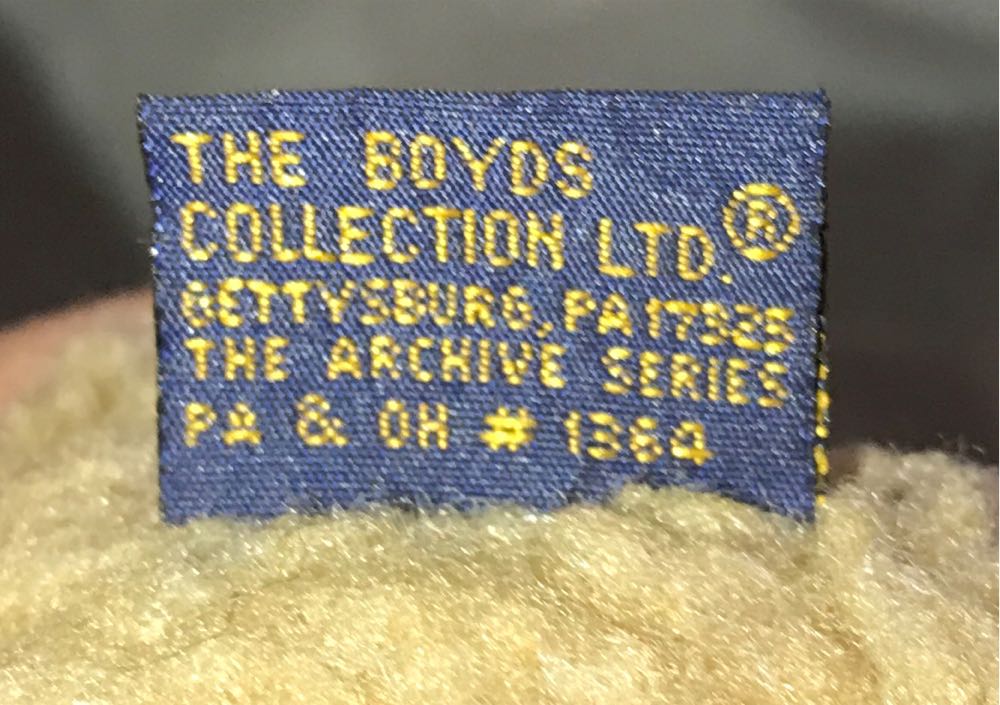 # Boyds Bear 2  plush collectible - Main Image 2