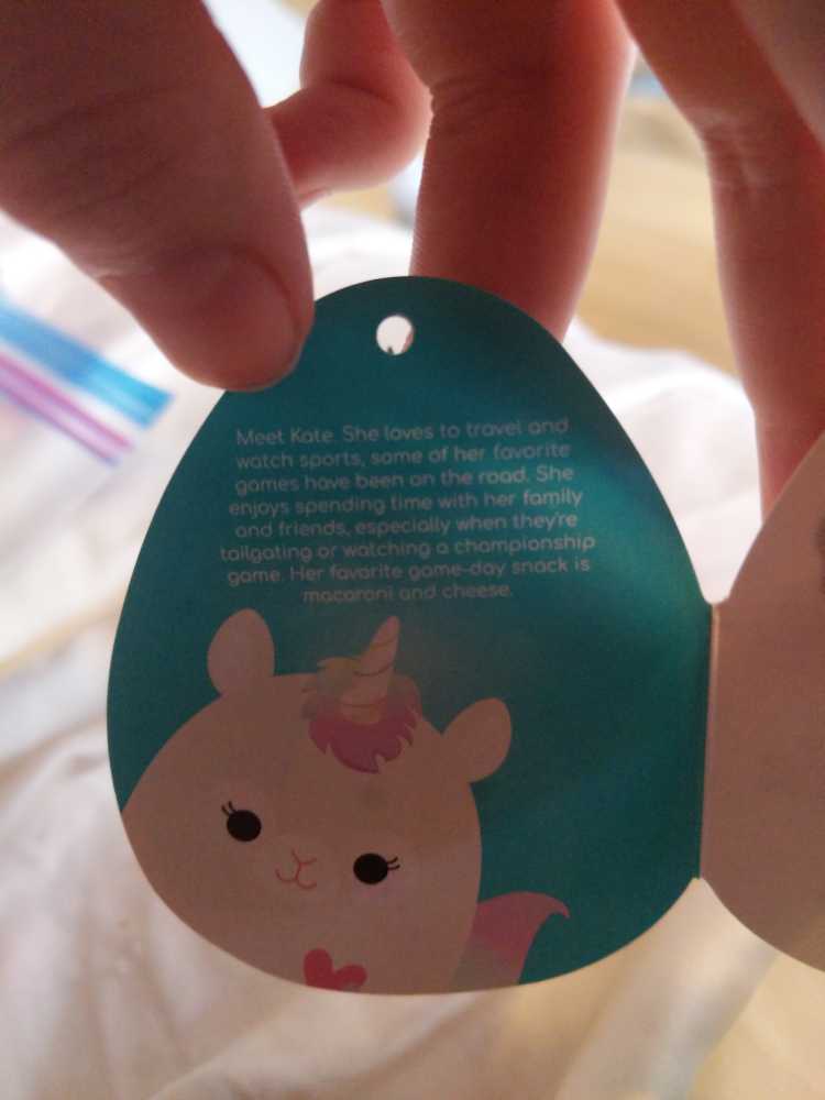 Kate The Unicorn  plush collectible [Barcode 734689534531] - Main Image 3