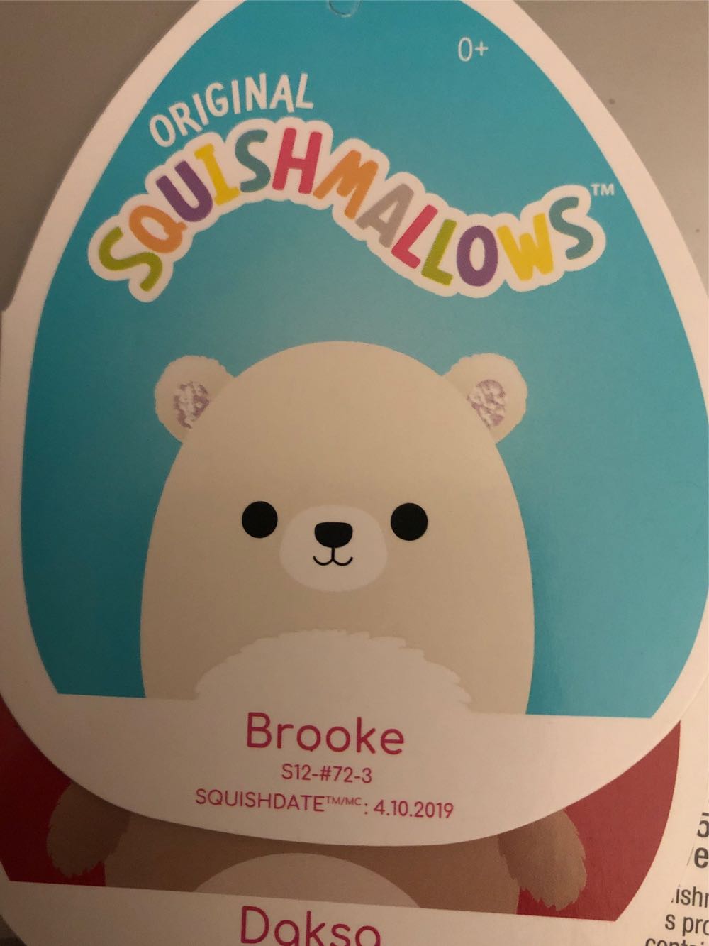 Brooke Polar Bear 12 Inch Fuzzy Belly  plush collectible [Barcode 734689537365] - Main Image 2