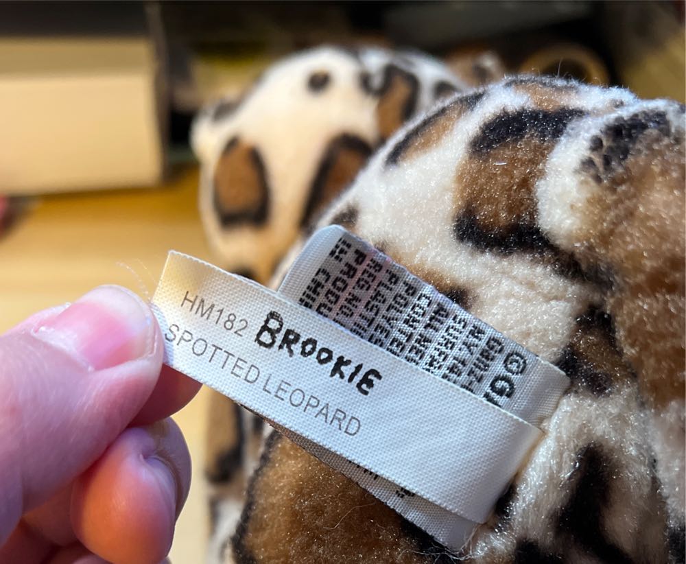 Webkinz Spotted Leopard  plush collectible - Main Image 2