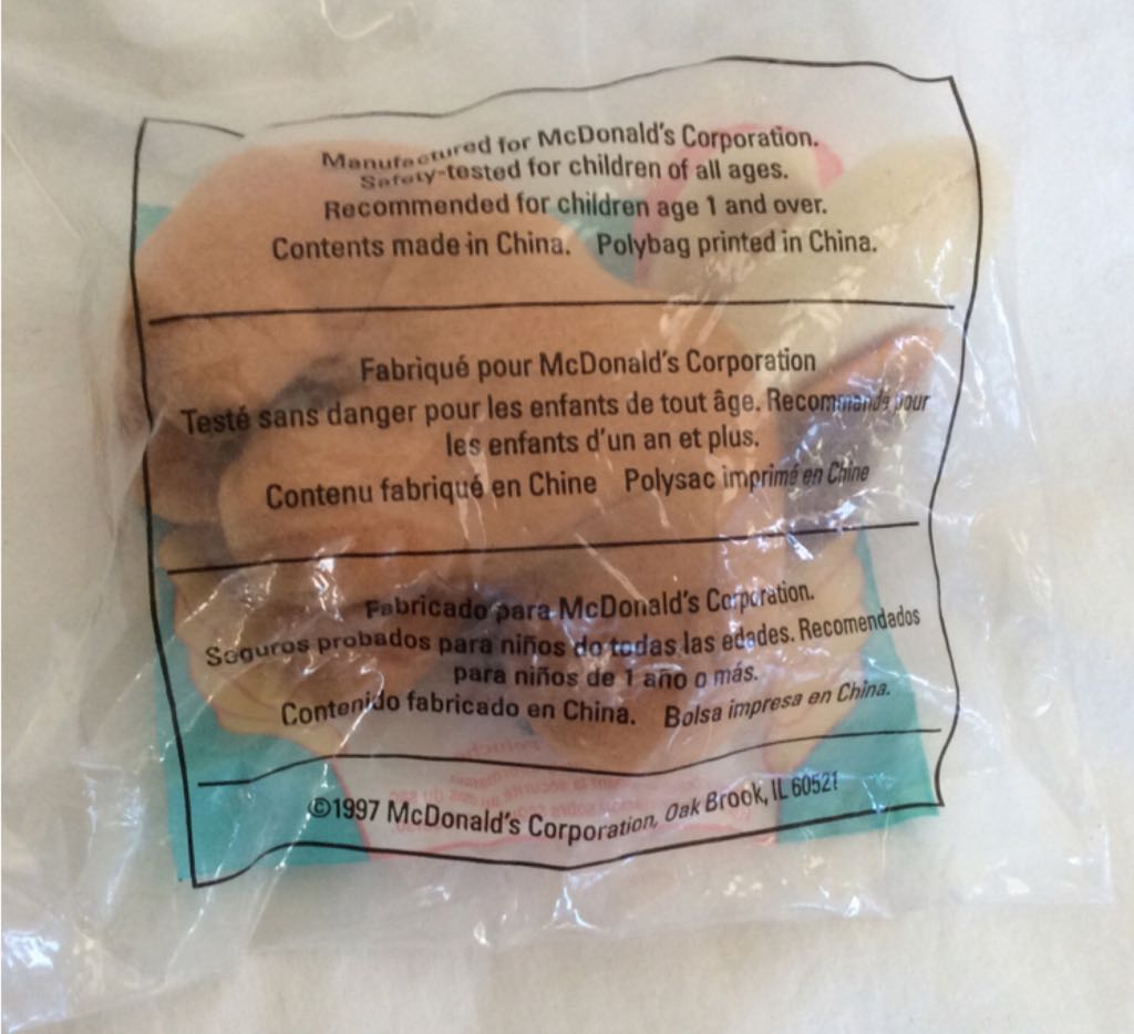 Ty Moose McDonald’s Teenie Beanies #4  plush collectible - Main Image 2