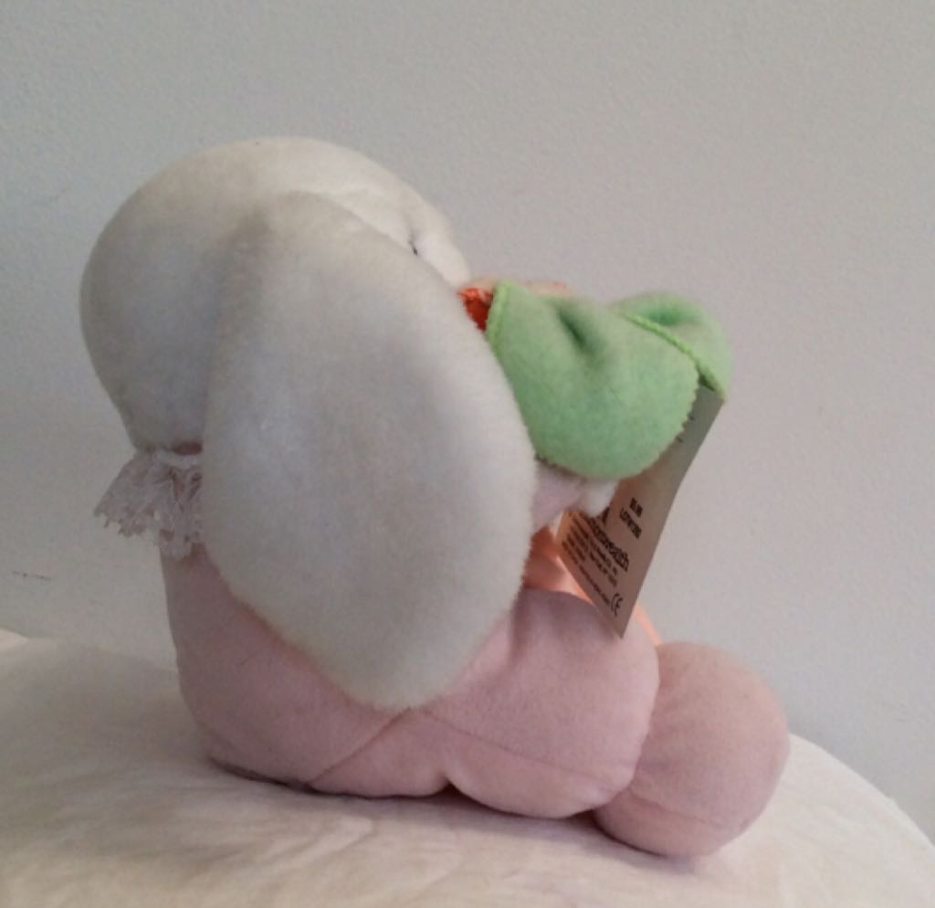 Easter Baby Bunny W/Carrot Blanket  plush collectible [Barcode 022286411660] - Main Image 2