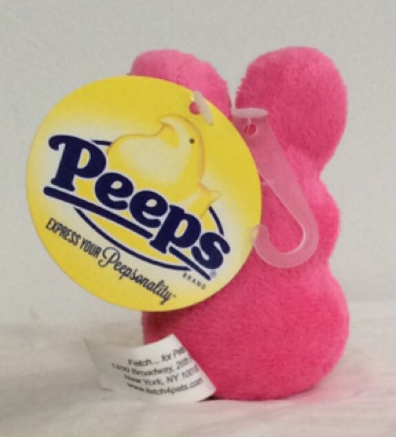 Easter Pink Peeps Small  plush collectible [Barcode 737257664524] - Main Image 2
