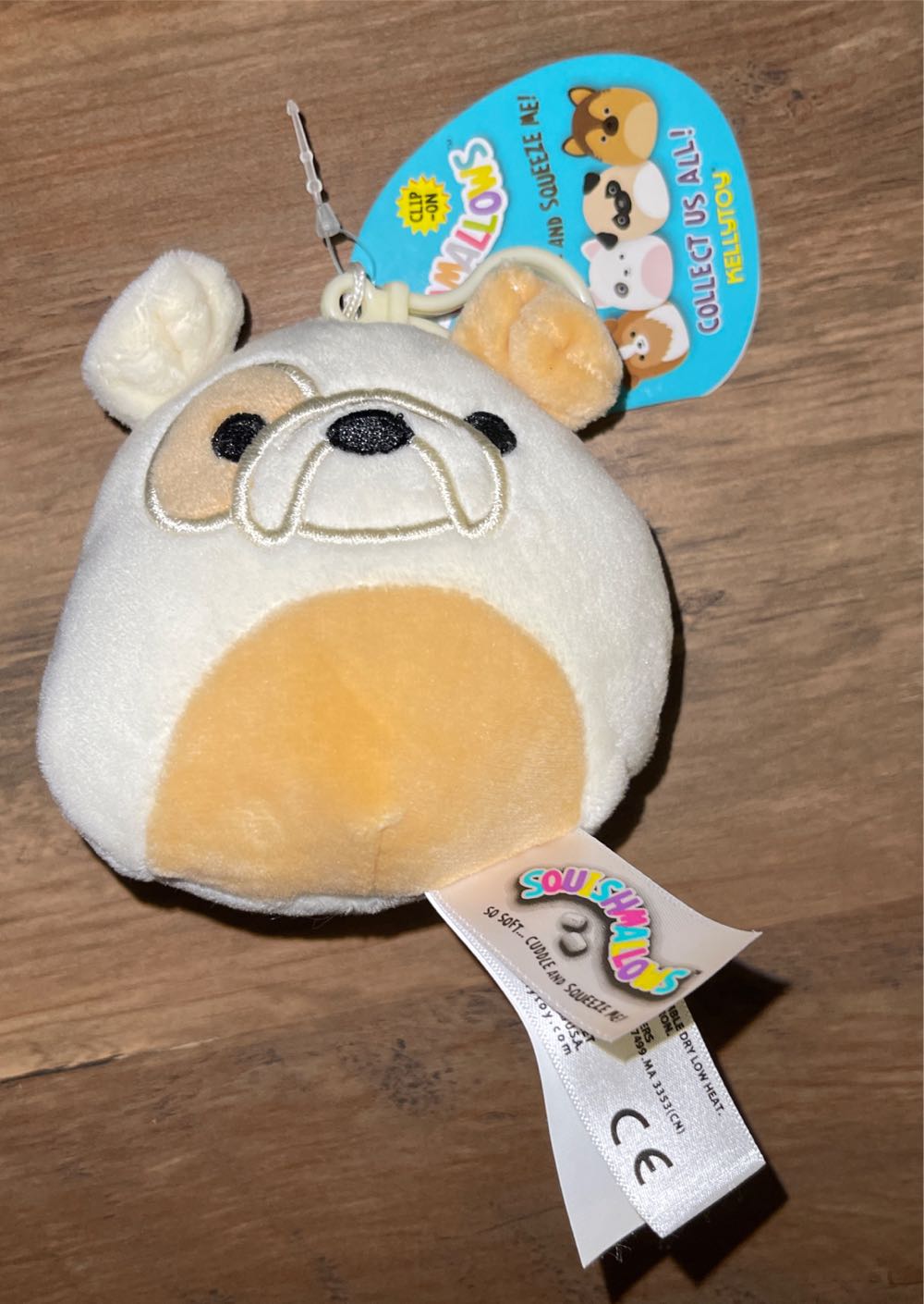 Squishmallow Brock Clip  plush collectible - Main Image 1