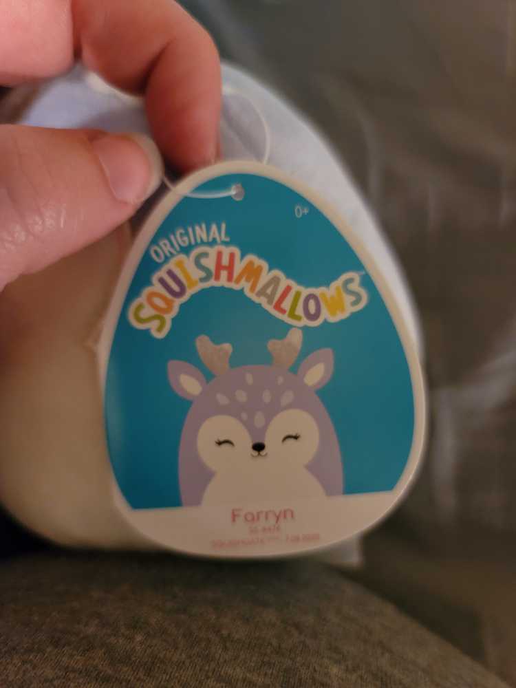 Farryn The Fawn 5” Squishmallow  plush collectible [Barcode 734689537013] - Main Image 2