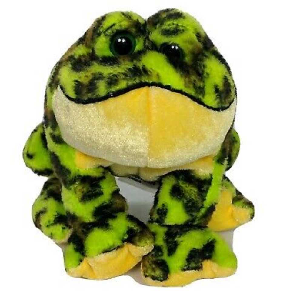 Webkinz Lil’ Kinz Bullfrog HS114  plush collectible - Main Image 3