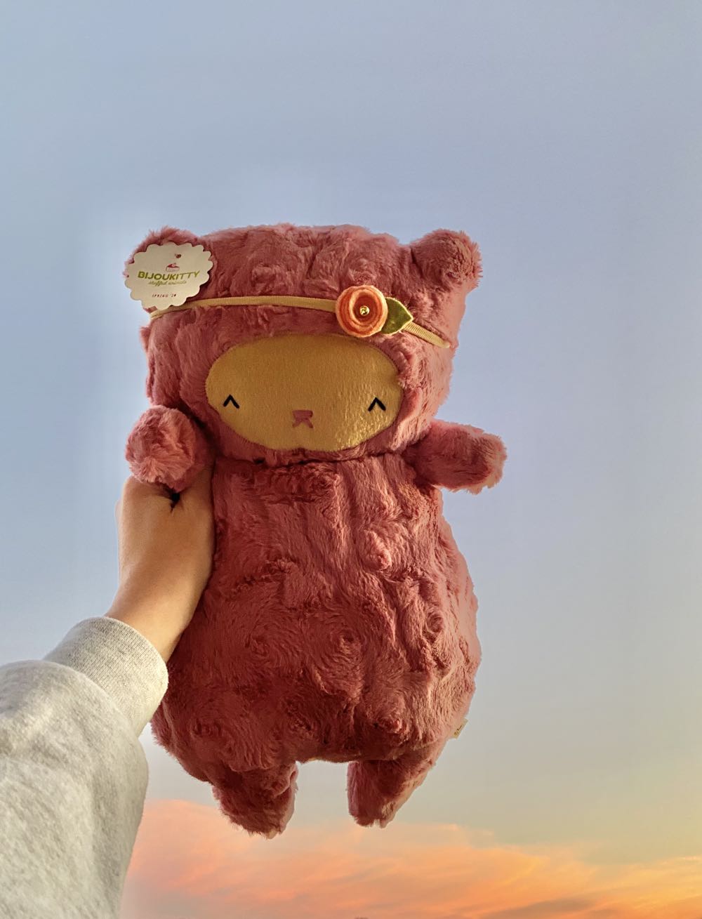 BJK Pink Butter Bear  plush collectible - Main Image 2