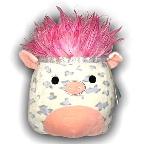 Squishmallows Official Kellytoy 10 Inch Soft Plush Squishy Toy Animals Rosie The Pig Squish Doos  plush collectible [Barcode 191726413370] - Main Image 1