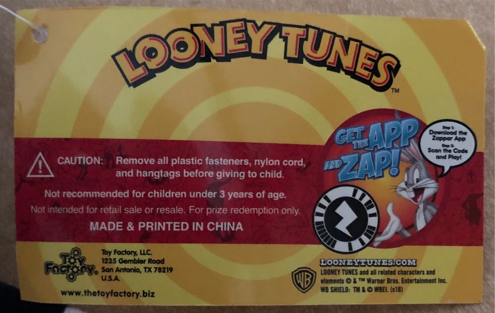 Looney Tunes  “Sylvester”  Plush  plush collectible - Main Image 4