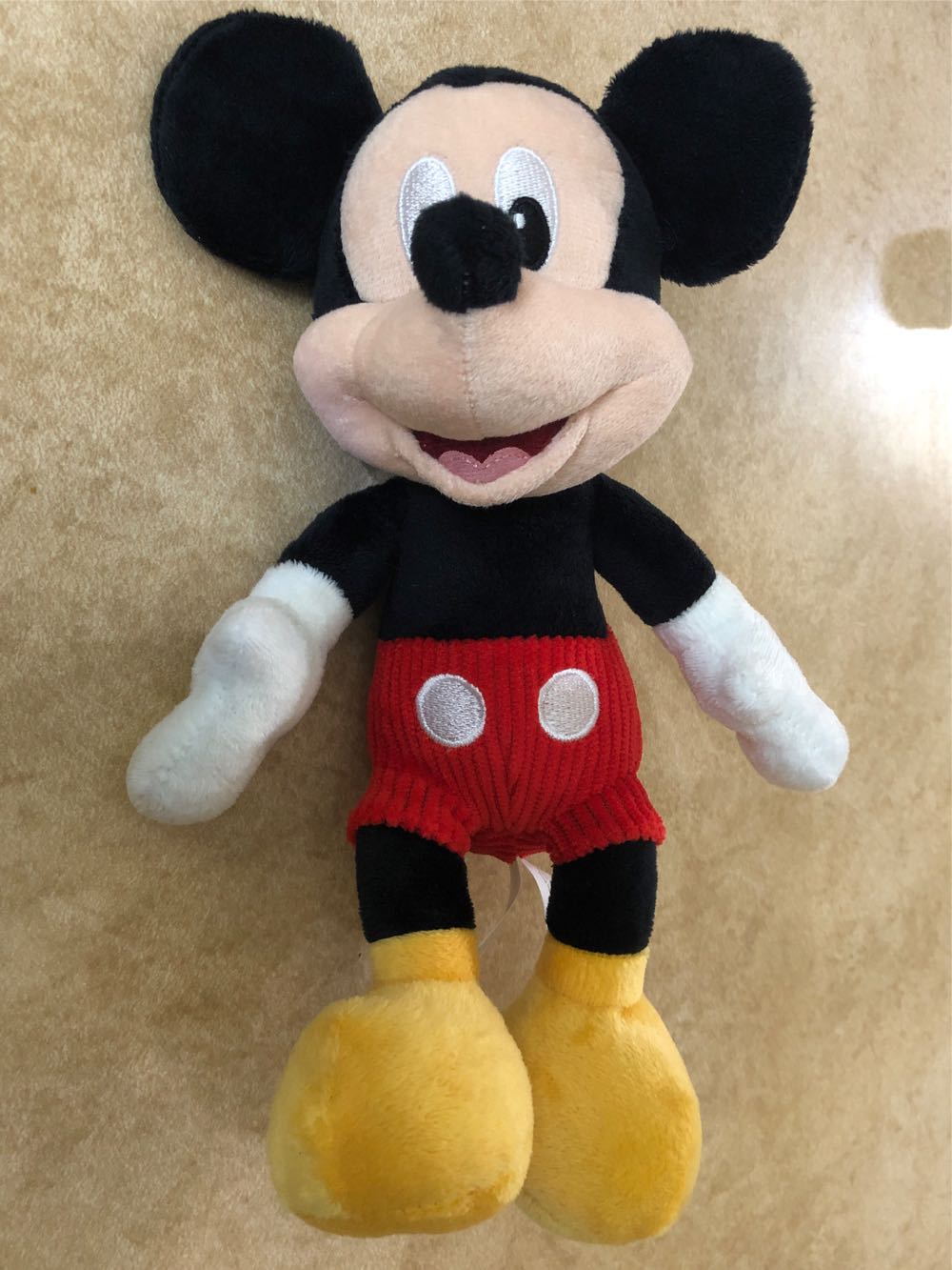 Disney Junior Mickey Mouse Beanbag Plush Mickey Mouse By Just Play  plush collectible [Barcode 886144304569] - Main Image 2