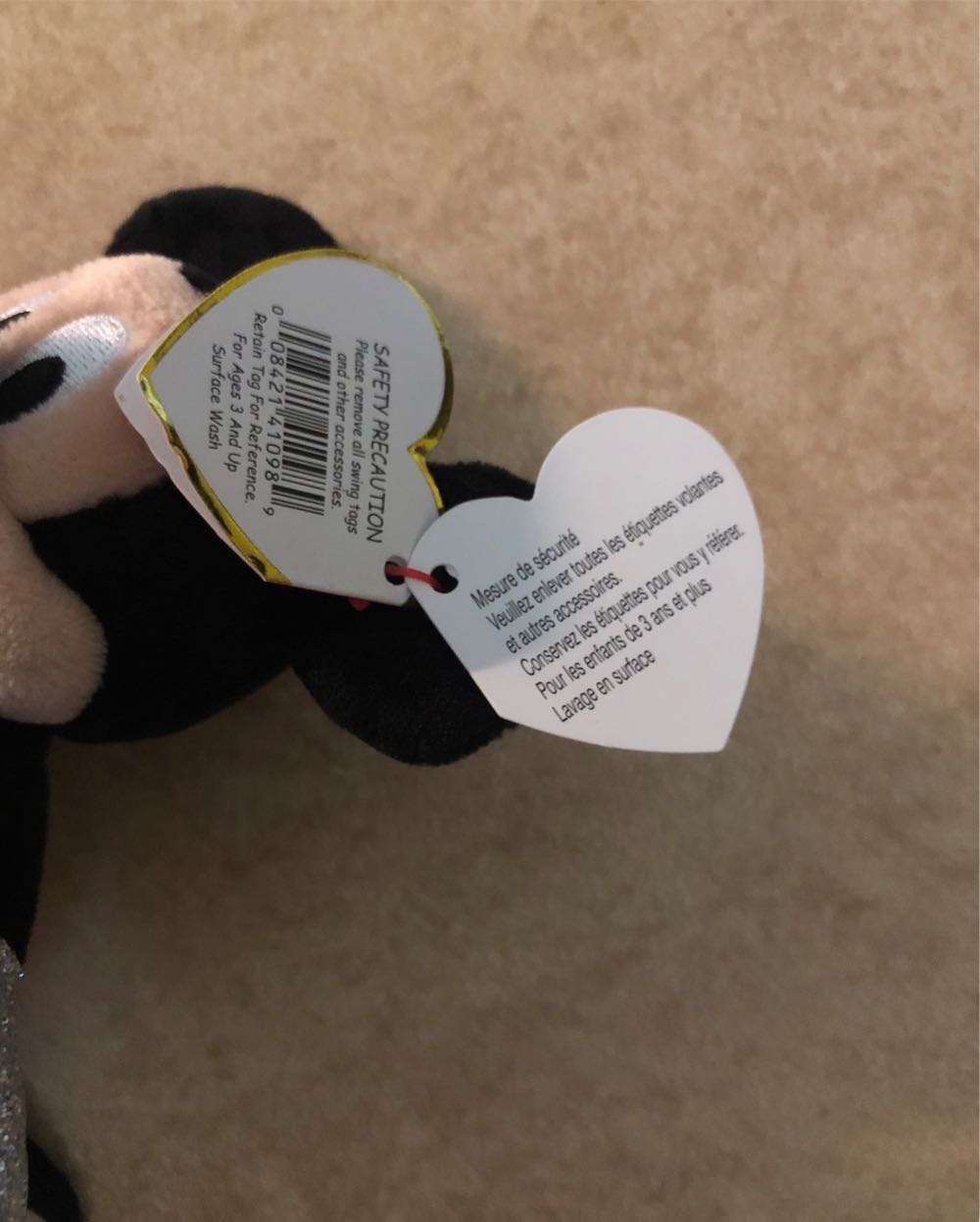 Mickey Mouse  plush collectible [Barcode 008421410989] - Main Image 4