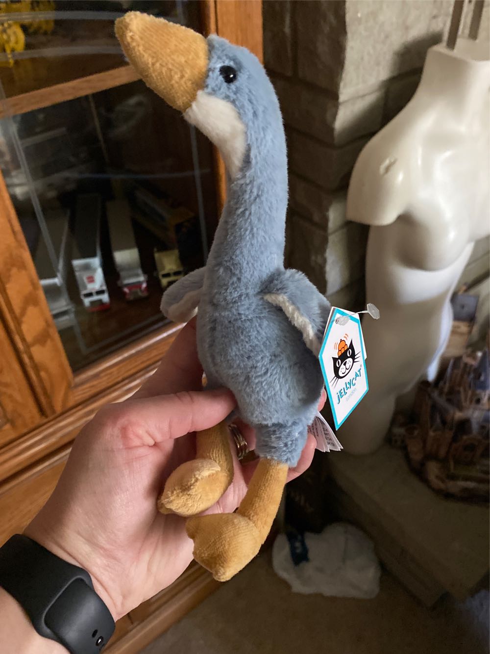 Benny The Bigfoot With Golden Hair ,7.5”