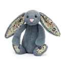 Dusky Blue Blossom Bunny (S) BNWT  plush collectible [Barcode 670983126389] - Main Image 1