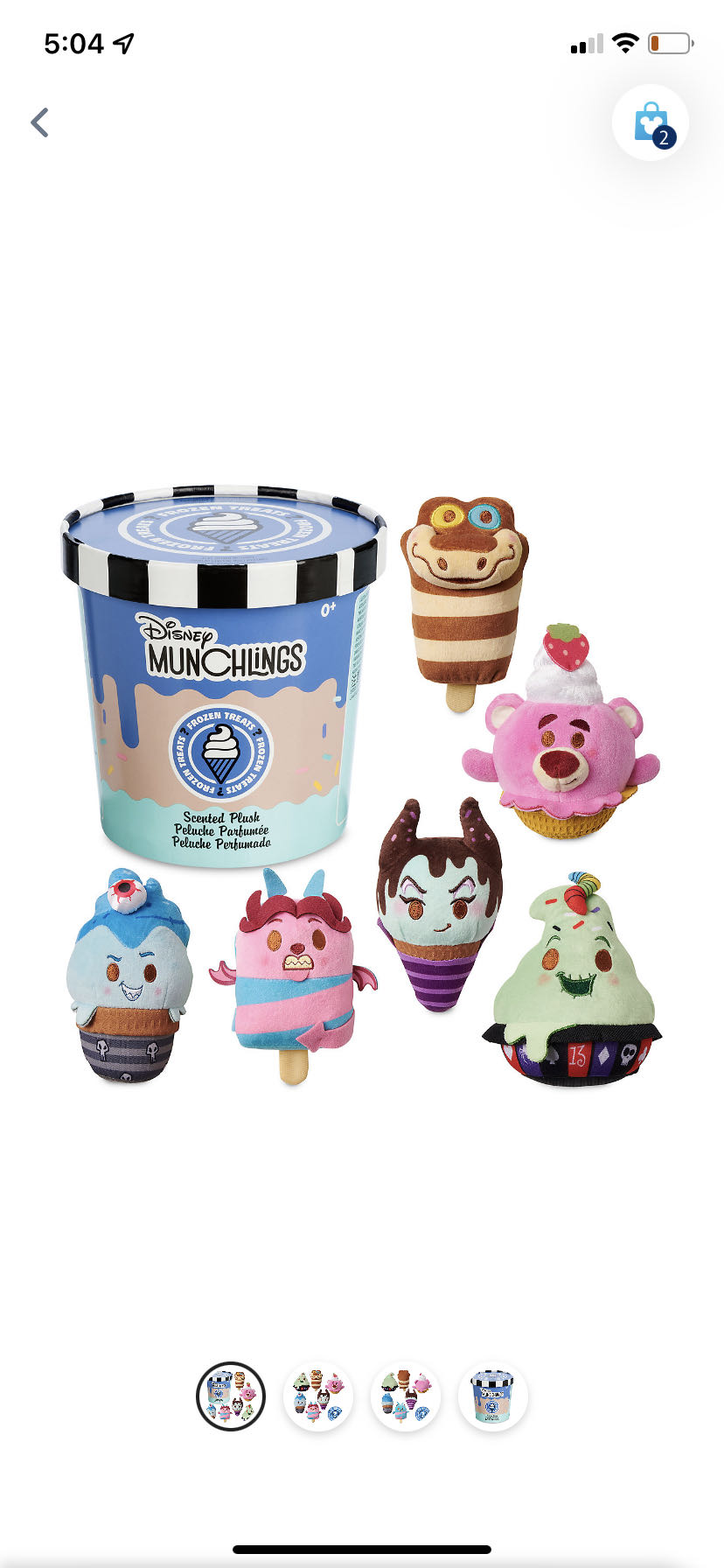 Pain And Panic Tripleberry Compote Popsicle Ice Cream Munchling (United States) plush collectible - Main Image 2