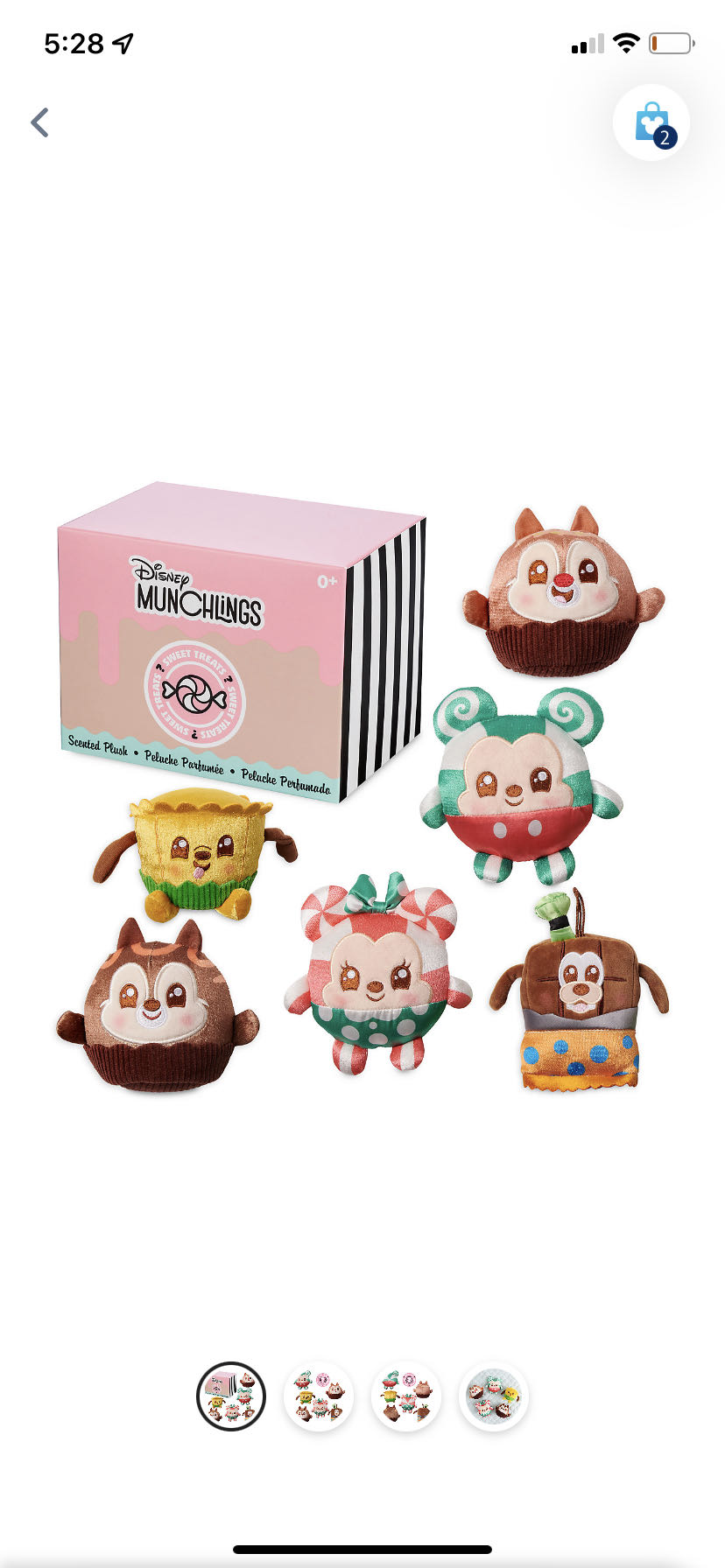 Dale Dark Chocolate Ganache Munchling  (United States) plush collectible - Main Image 2