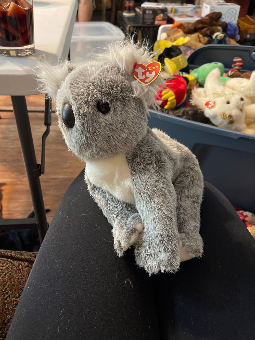 New Ty Minnie Mouse Red Sparkle Disney Animal Toy 7 Inch