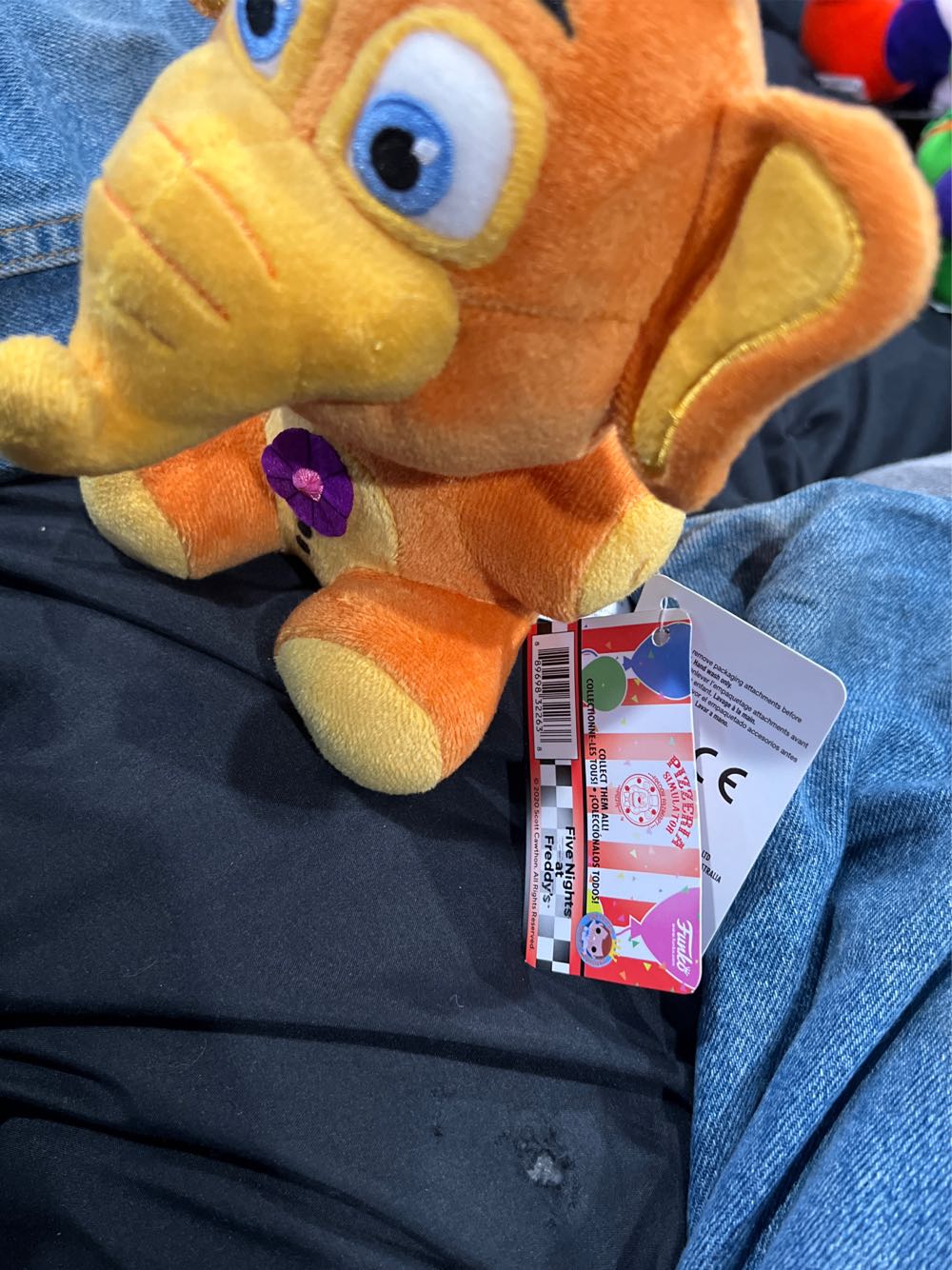 5 Funko Plush Five Nights At Freddy’s Pizza Simulator Orville Elephant Collectible Figure Multicolor  (United States) plush collectible [Barcode 889698322638] - Main Image 3