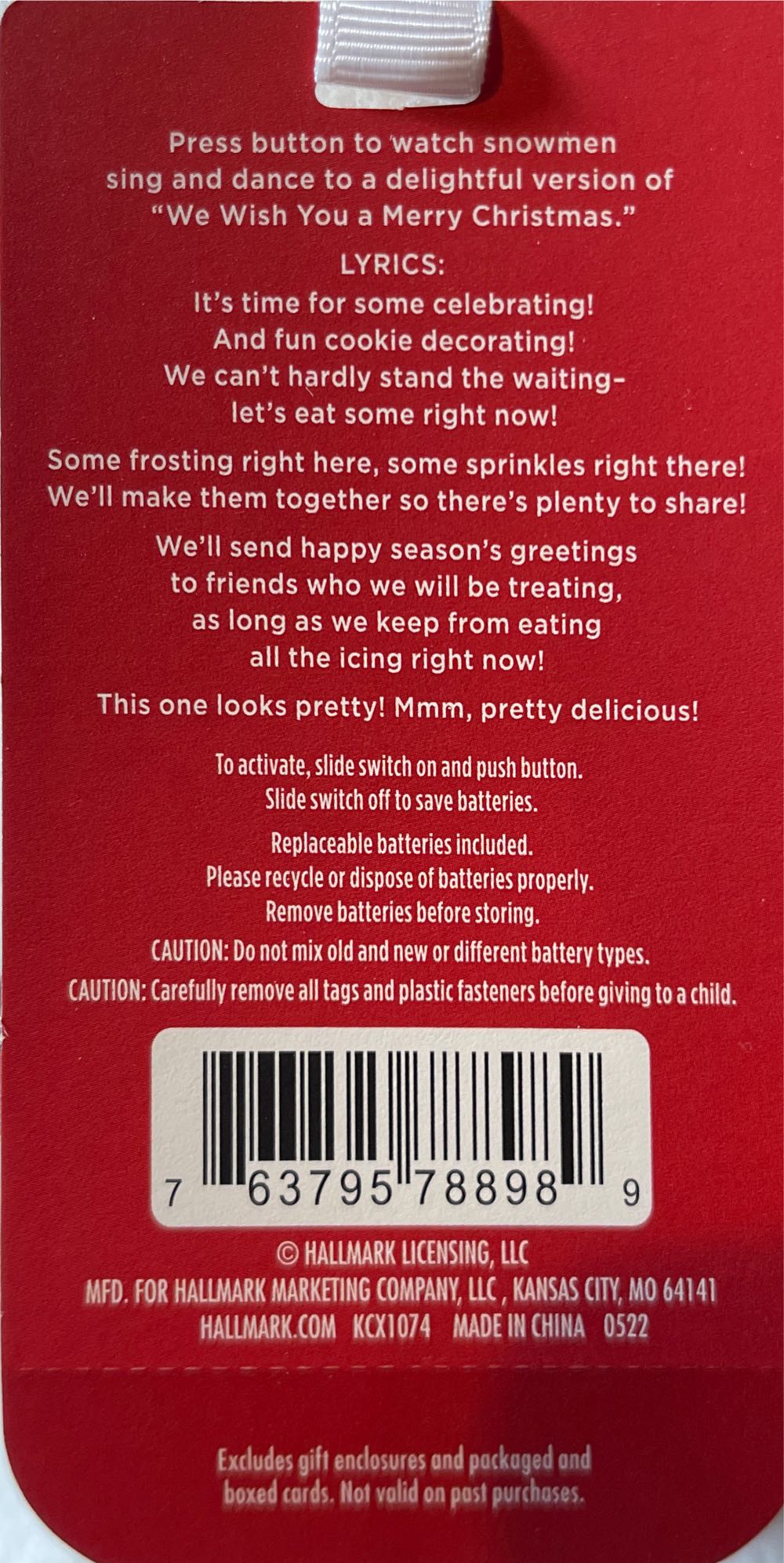 Can’t Wait For Cookies  (China) plush collectible [Barcode 763795788989] - Main Image 3