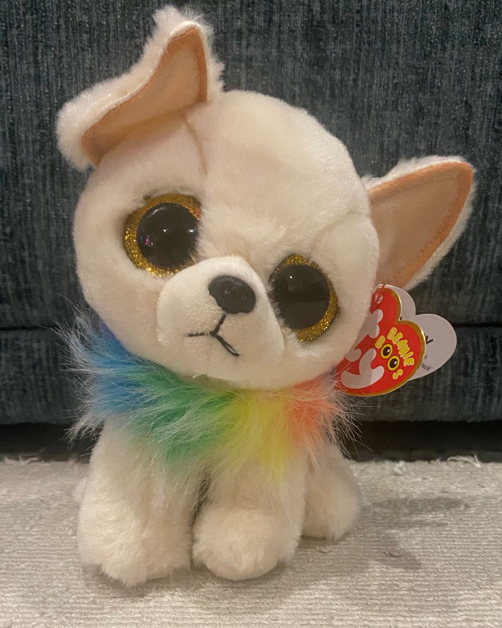 Ty Beanie Kinley Christmas Reindeer 6”