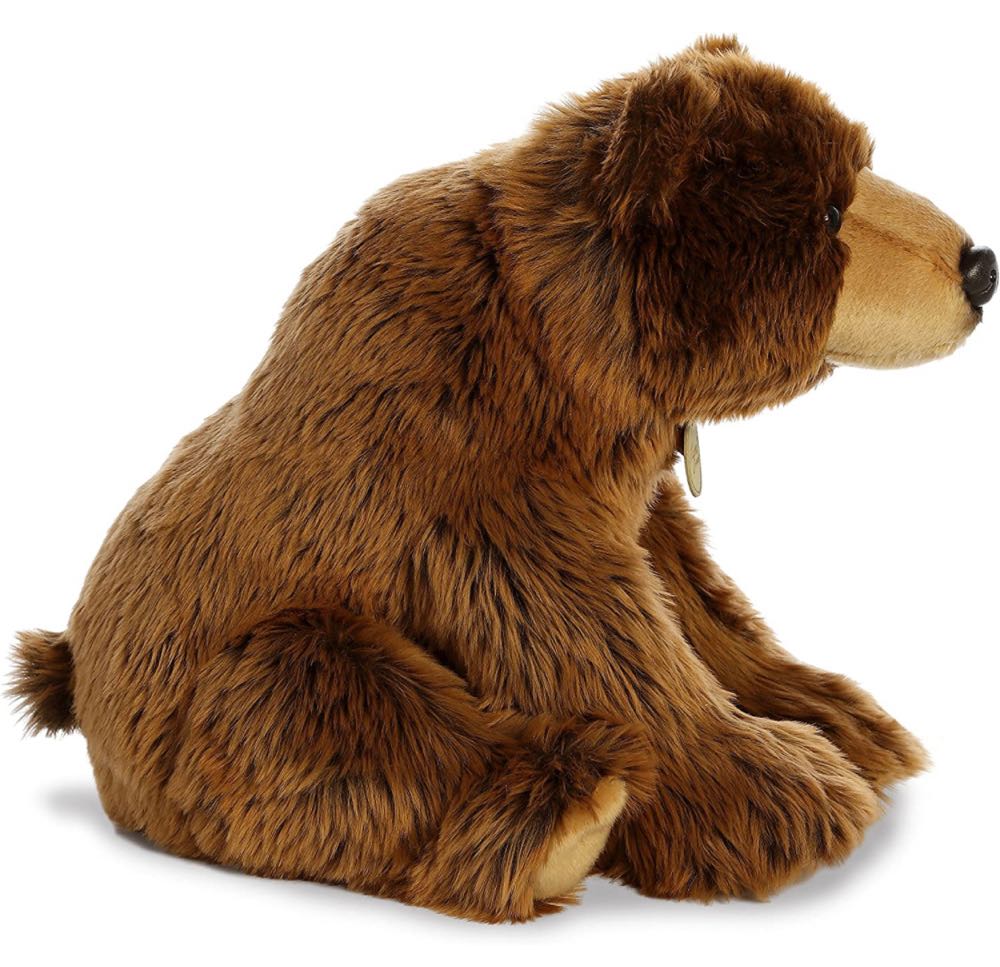 Aurora Miyoni Grizzly 15”  (South Korea) plush collectible - Main Image 2