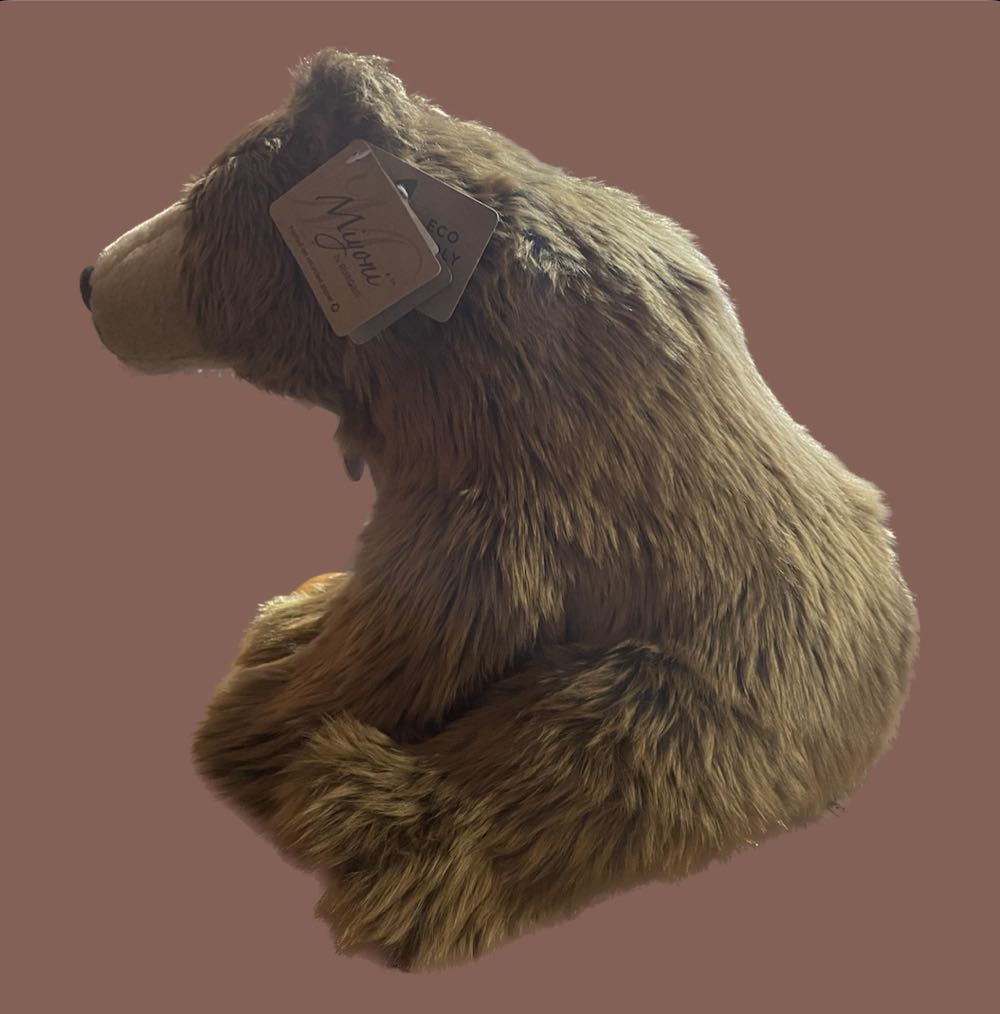 Aurora Miyoni Grizzly 15”  (South Korea) plush collectible - Main Image 4