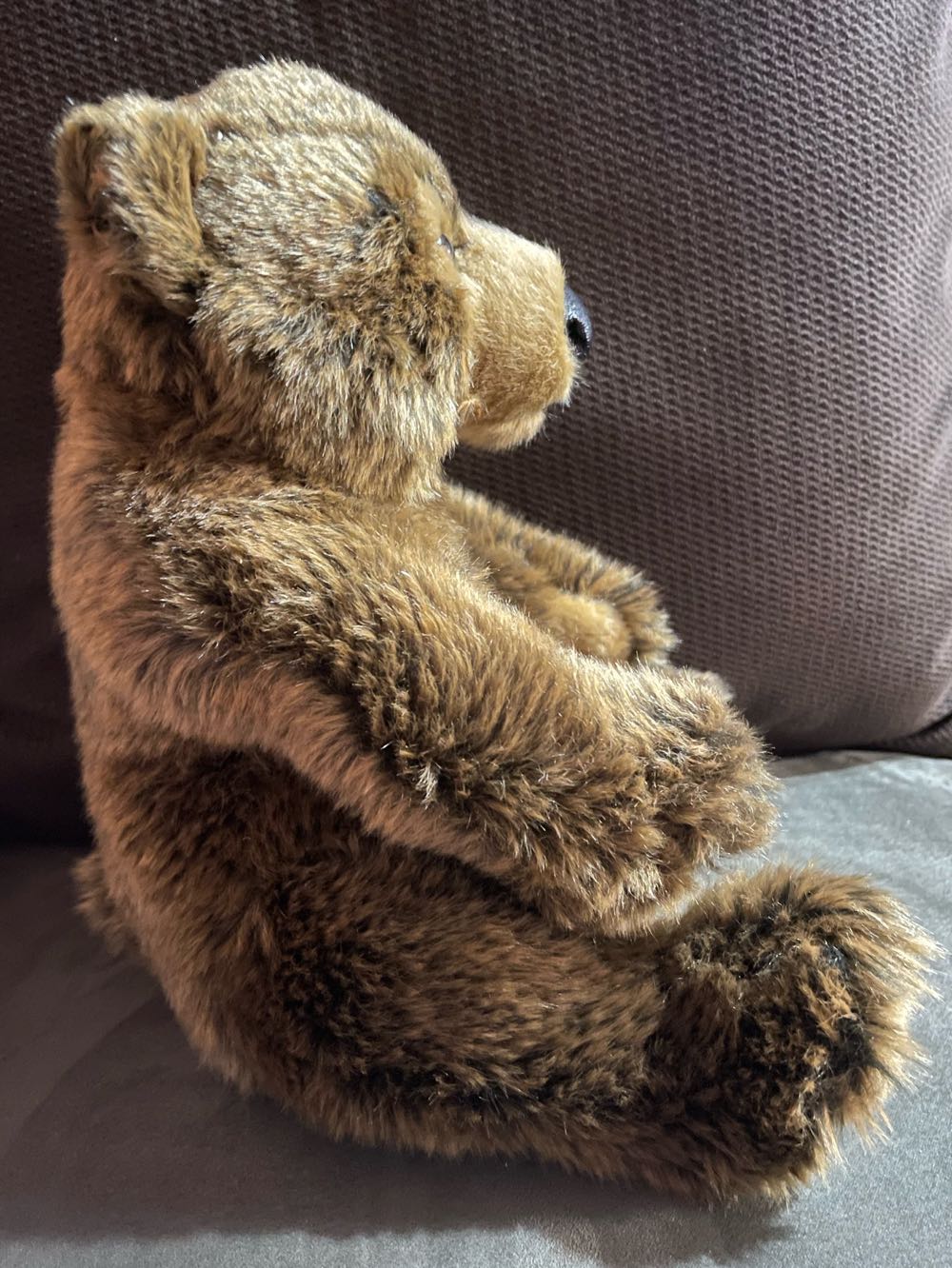 Living Nature Soft Toy Brown Bear Medium  plush collectible - Main Image 4