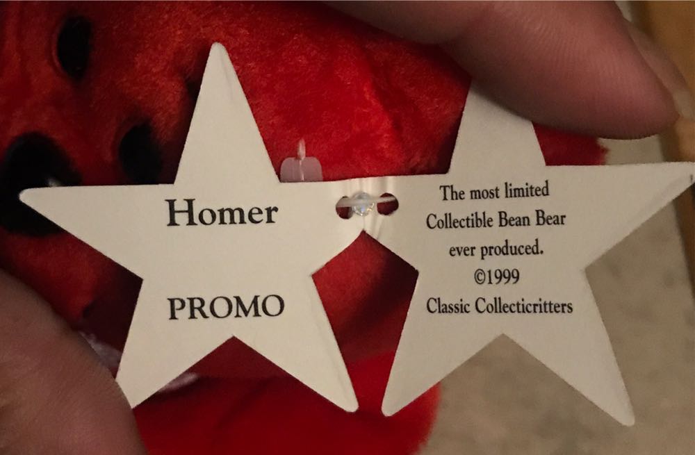 # Teddy Bear Homer  plush collectible [Barcode 634573123455] - Main Image 3