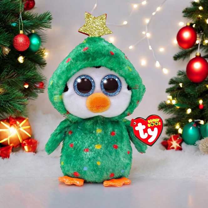 Noel The Christmas Tree Penguin (Boo)  (United States) plush collectible [Barcode 008421365357] - Main Image 2
