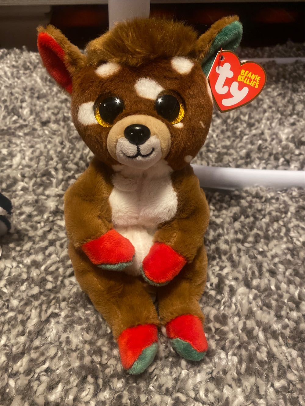 Juno The Christmas Reindeer  (Canada) plush collectible [Barcode 008421410408] - Main Image 2