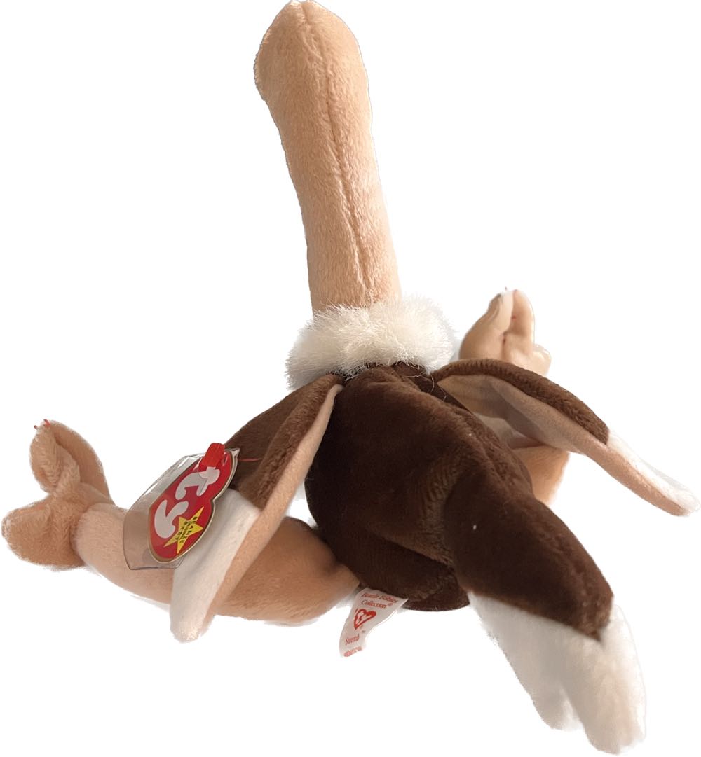 Stretch the Ostrich   (United States) plush collectible [Barcode 008421041824] - Main Image 2