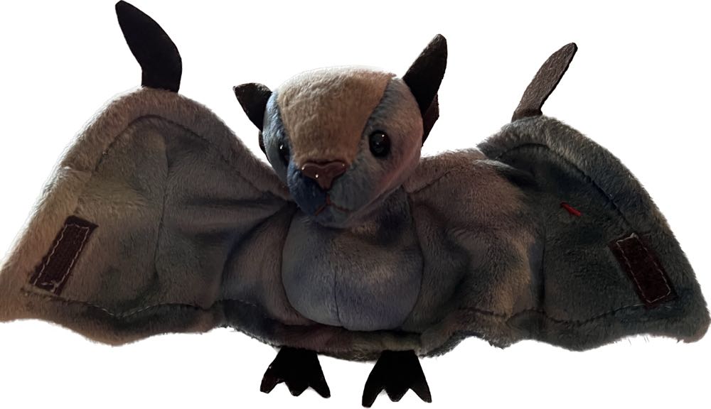 Batty the Bat - Brown/blue tye dye - Halloween  plush collectible [Barcode 008421040353] - Main Image 2