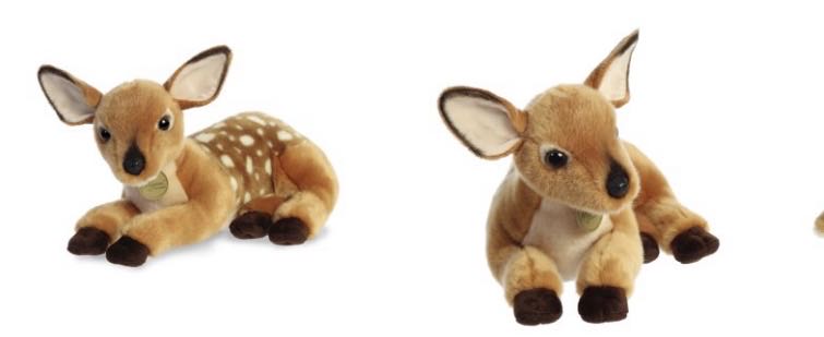 Aurora Miyoni Plush Deer Fawn  plush collectible - Main Image 2