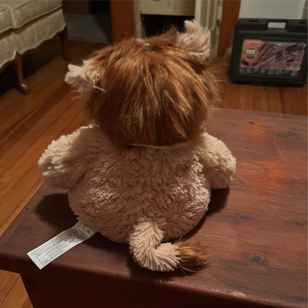 Intelex Warmies 13-inch Length Lion  plush collectible [Barcode 816018022671] - Main Image 2